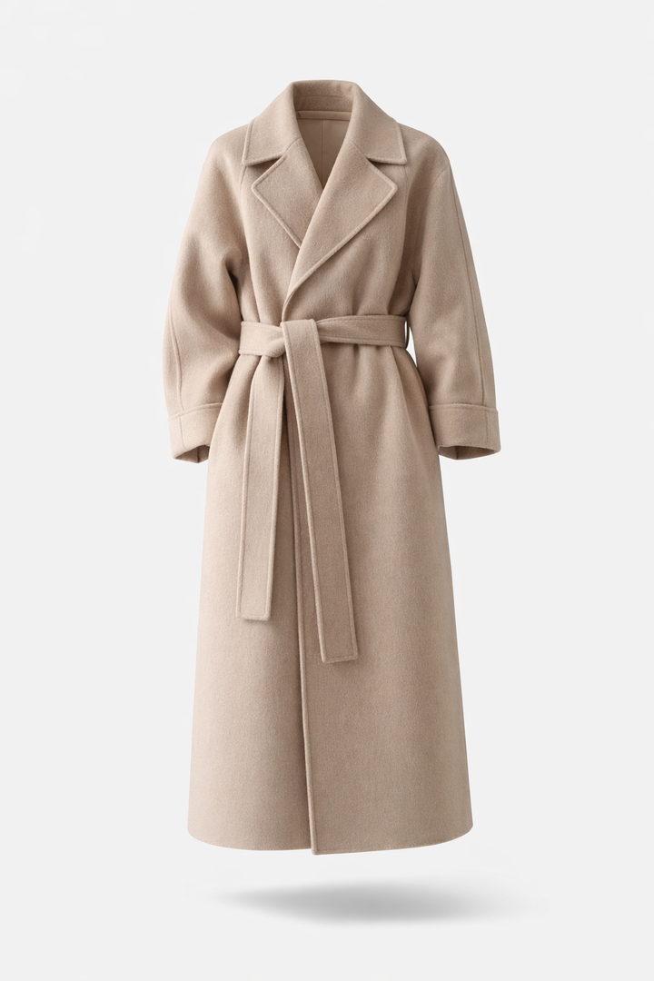 AOIBHÍN | ELEGANT BELTED LONG COAT