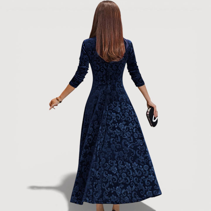 MUIREANN | ELEGANT VELVET DRESS