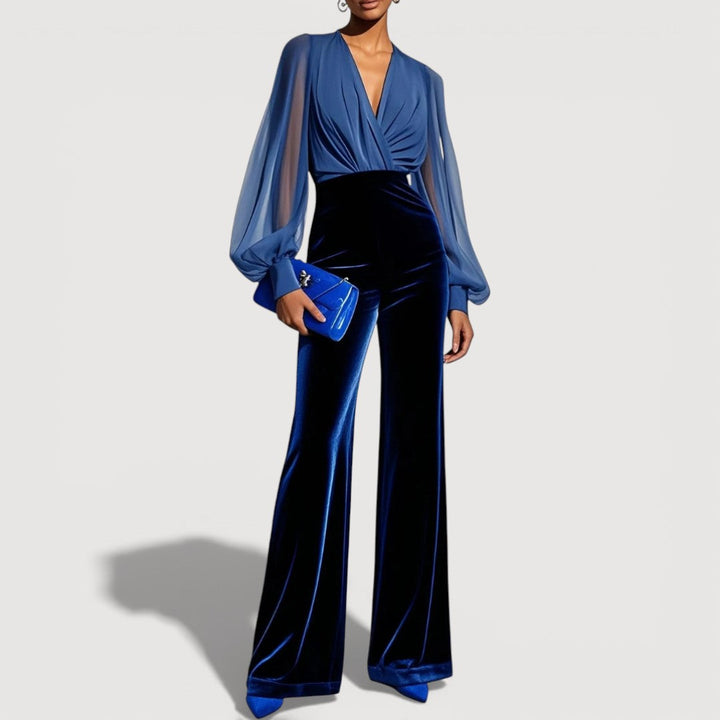 ZAIRA – Elegant Velvet Look Set