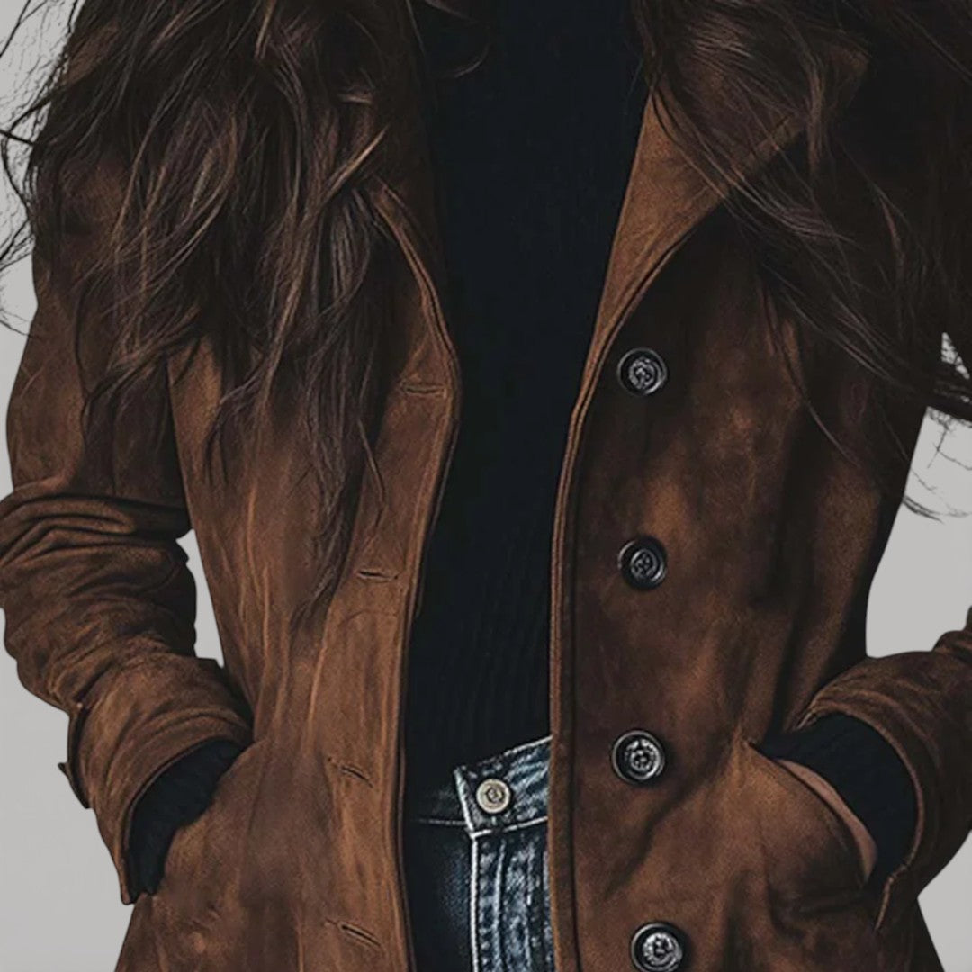 ORLAITH | DOUBLE-BREASTED TRENCH COAT