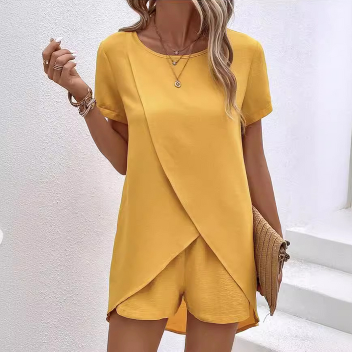 GRAINNE | ELEGANT SUMMER CO-ORD LOUNGE SET