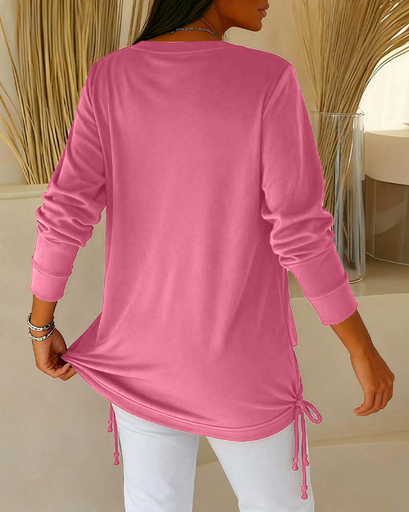 Dina™ | Women’s Contrast Sequin Top with Faux Two-Piece Look