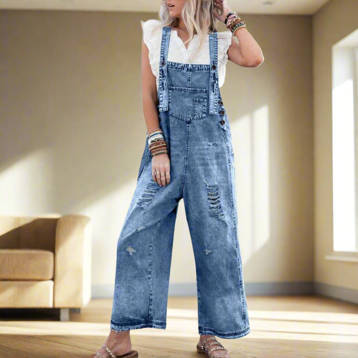 AILBHE | VINTAGE WASH ADJUSTABLE JUMPSUIT