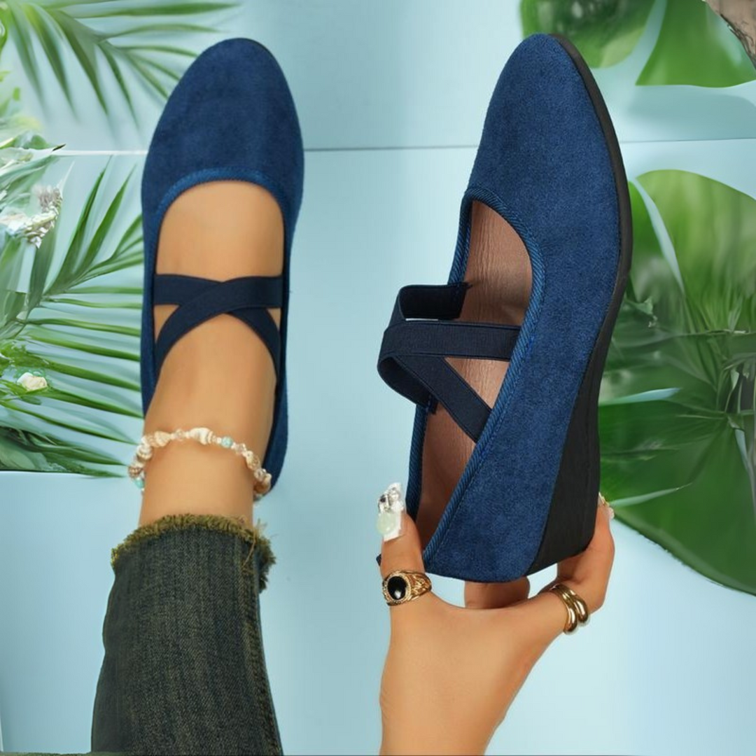 MÉABH | CLOSED WEDGE BALLERINA SHOES