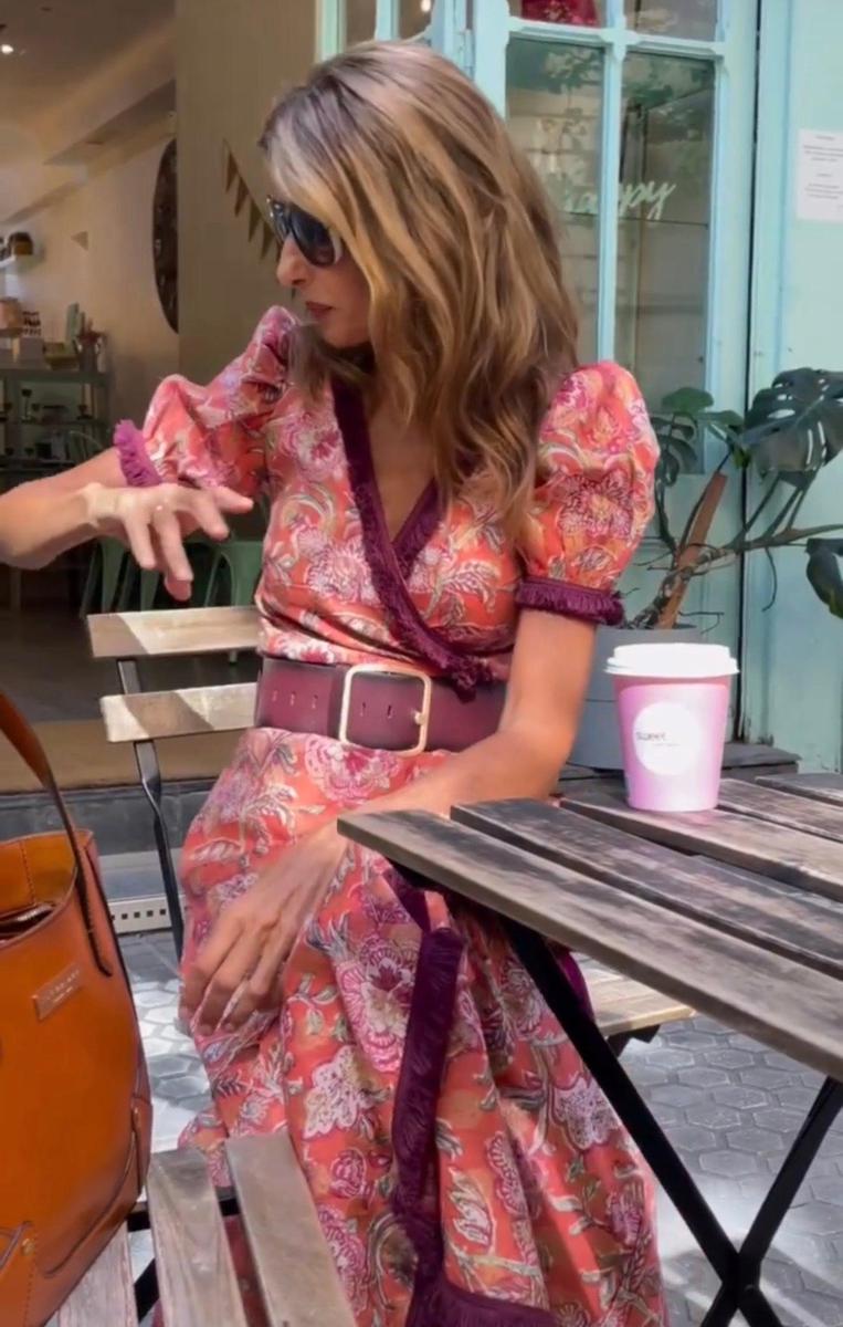 SERENA | ELEGANT PINK MAXI DRESS