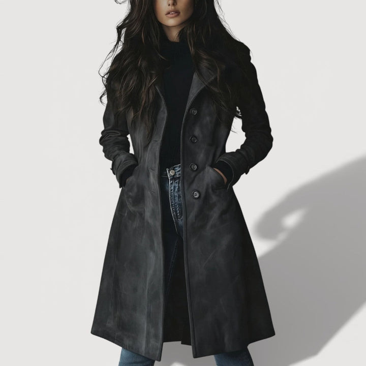 ORLAITH | DOUBLE-BREASTED TRENCH COAT