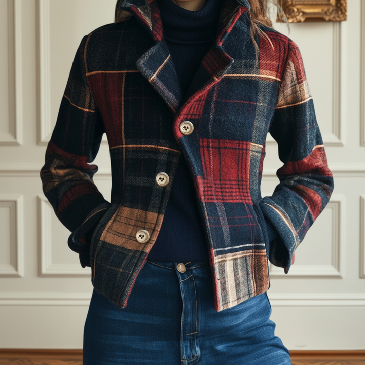 MUIREANN | CLASSIC PLAID JACKET