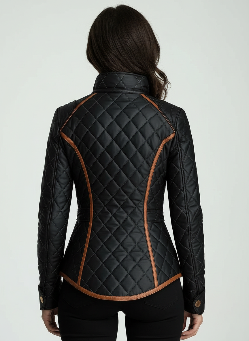 LINDA | DIAMOND-QUILTED PADDED JACKET