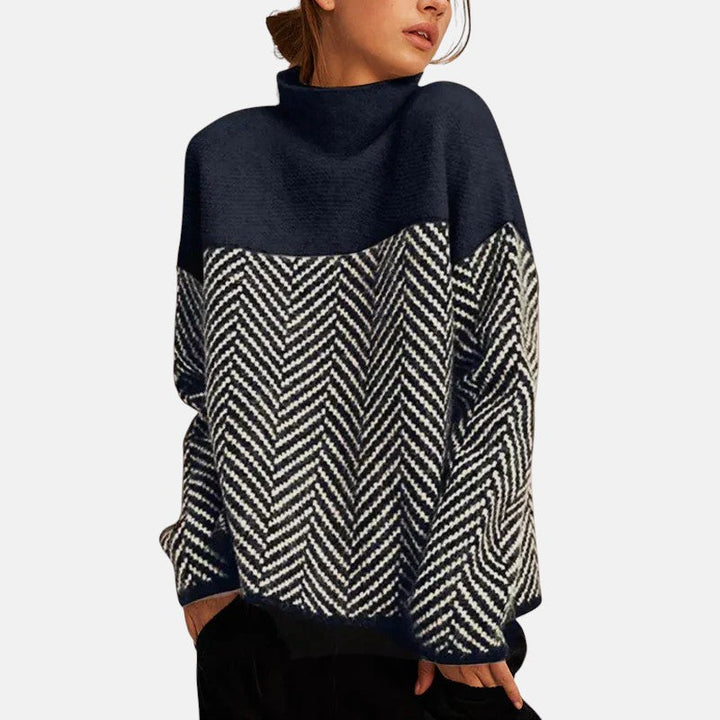 NIAMH | HERRINGBONE SWEATER