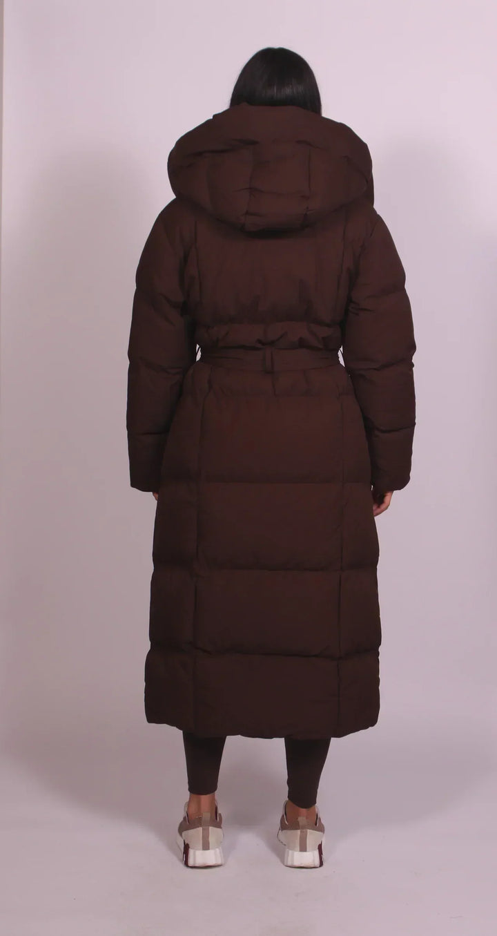 MATILDA | LONG BELTED PUFFER COAT