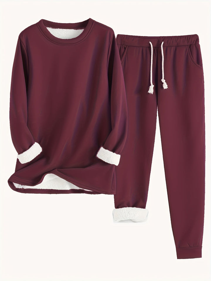 Karin™ | Cozy Fleece-Lined Lounge Set