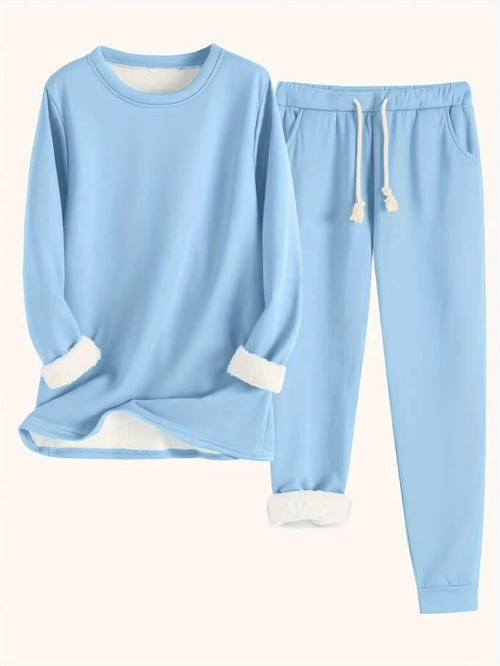 Karin™ | Cozy Fleece-Lined Lounge Set
