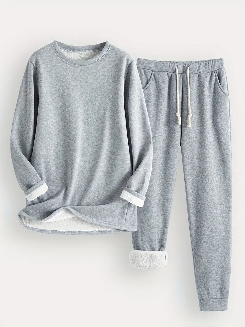 Karin™ | Cozy Fleece-Lined Lounge Set