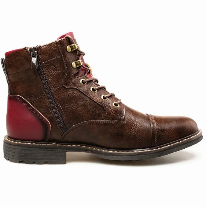 CILLIAN | HANDCRAFTED VEGAN LEATHER ANKLE BOOTS FOR MEN