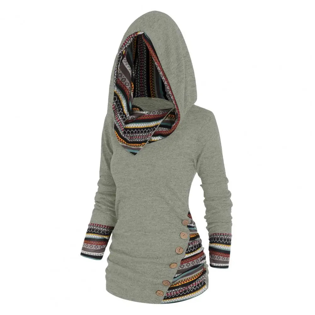 CAELAN | TRIBAL HOODED PULLOVER