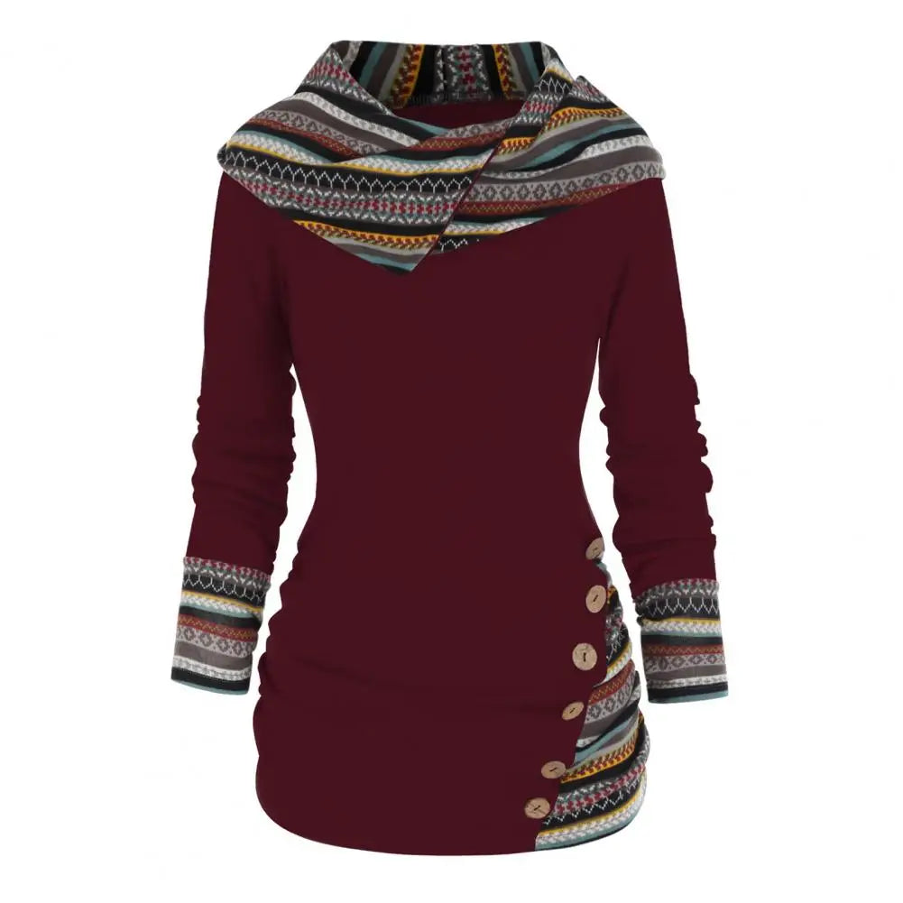 CAELAN | TRIBAL HOODED PULLOVER