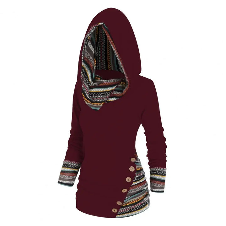 CAELAN | TRIBAL HOODED PULLOVER