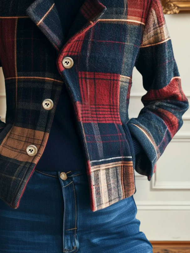MUIREANN | CLASSIC PLAID JACKET