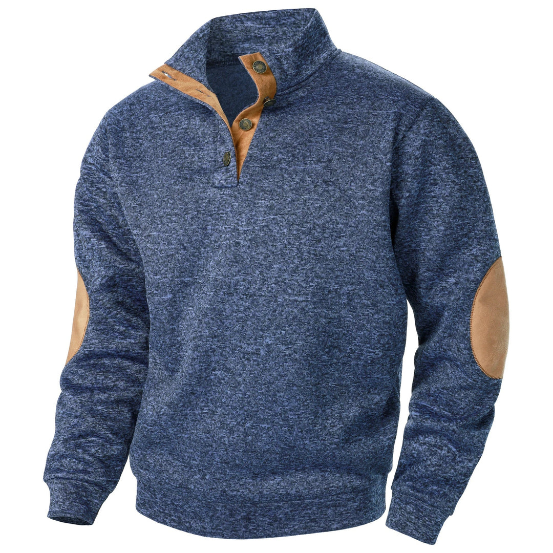 CONOR | REFINED HALF-ZIP ACCENT PULLOVER