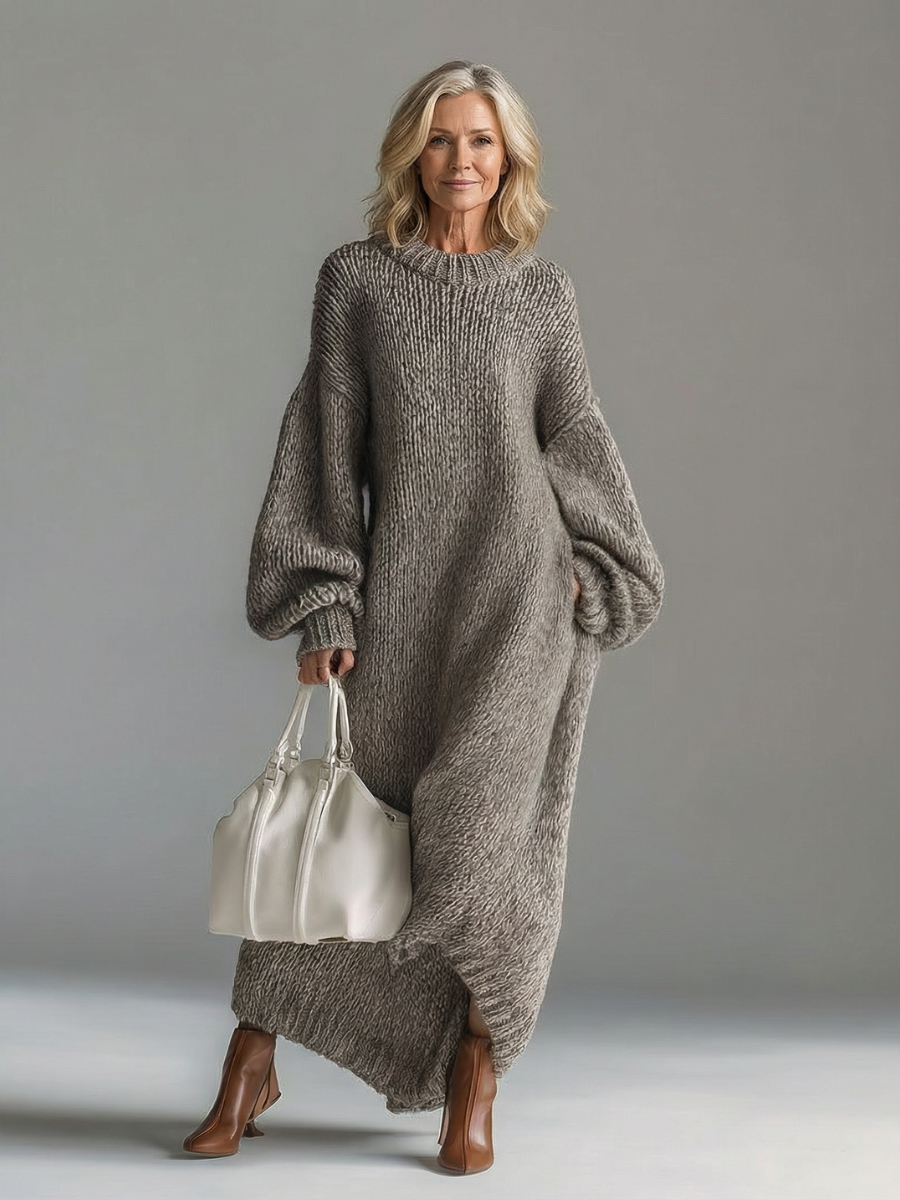 BLATHNAID | SOFT KNIT MAXI DRESS
