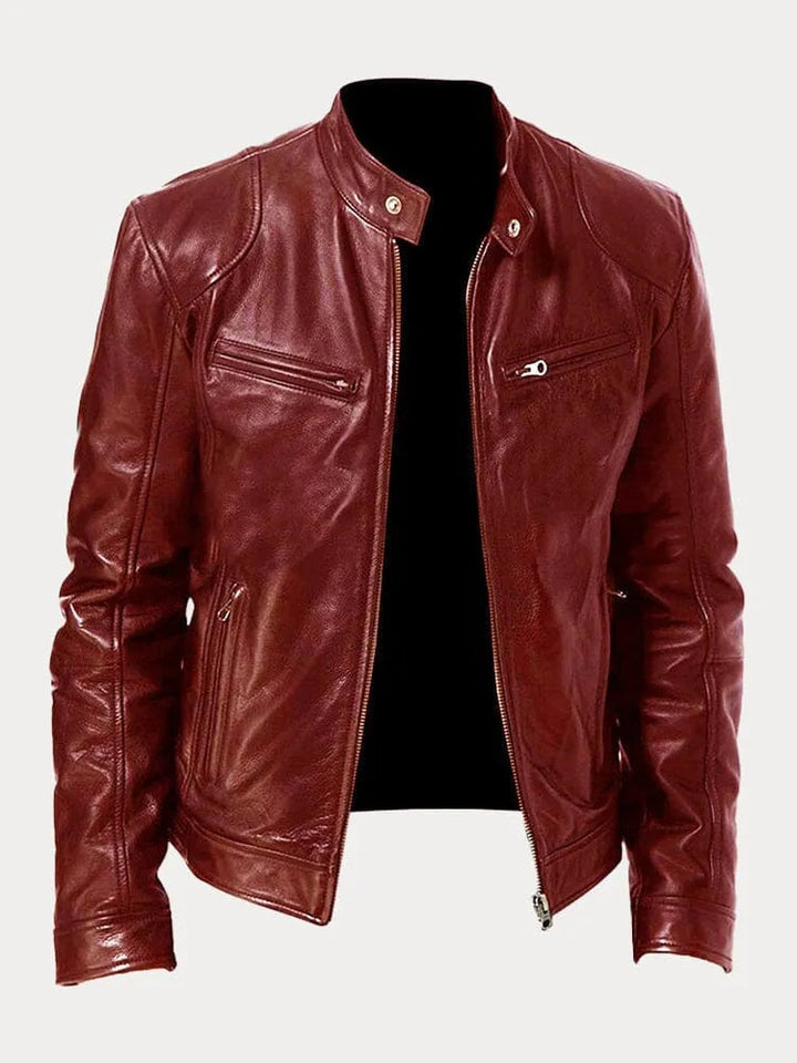 FELIX | CASUAL LEATHER LOOK JACKET
