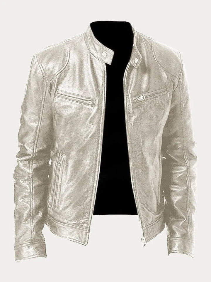 FELIX | CASUAL LEATHER LOOK JACKET