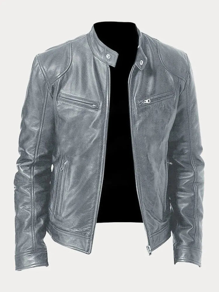 FELIX | CASUAL LEATHER LOOK JACKET