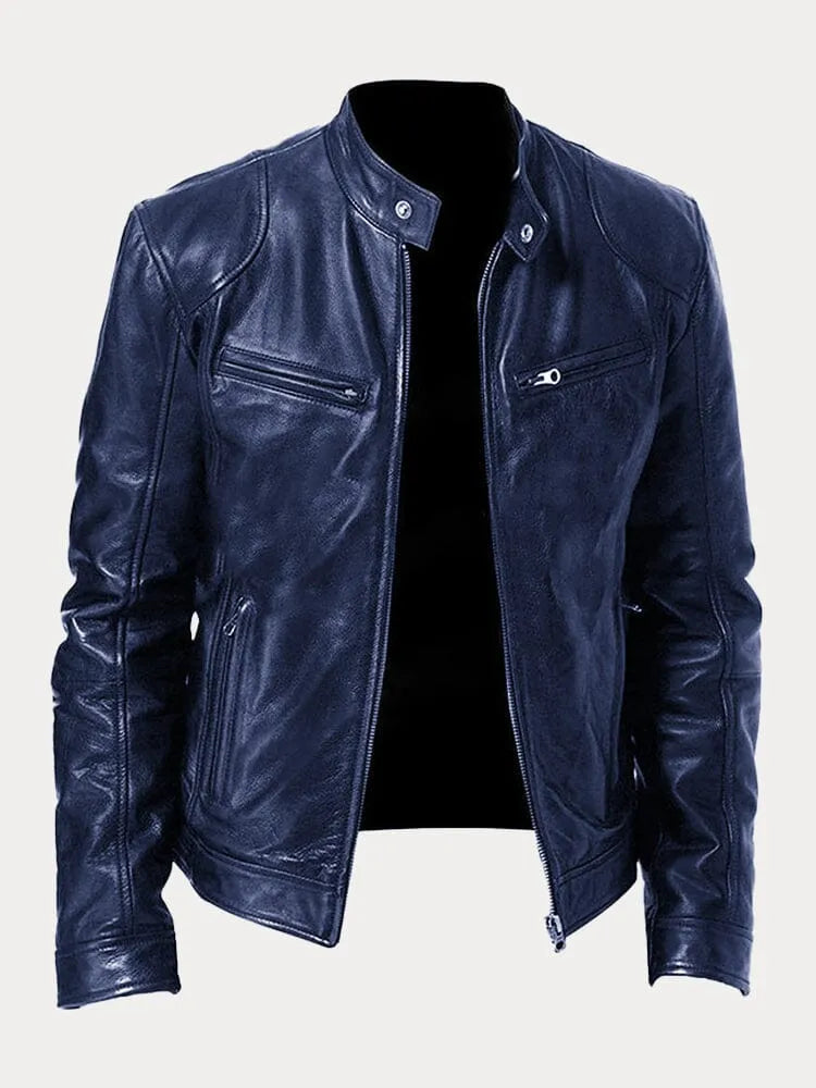 FELIX | CASUAL LEATHER LOOK JACKET