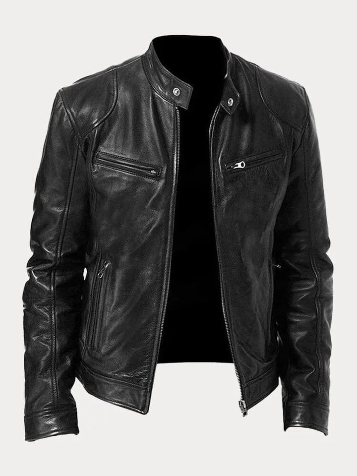 FELIX | CASUAL LEATHER LOOK JACKET