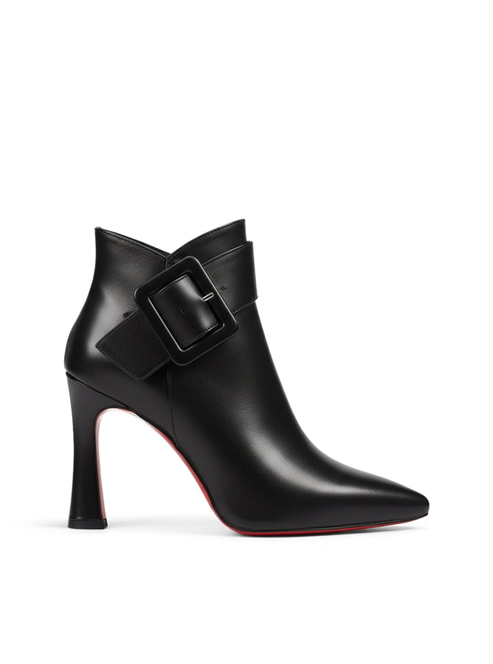 AOIBHIN | BUCKLE ANKLE BOOTS