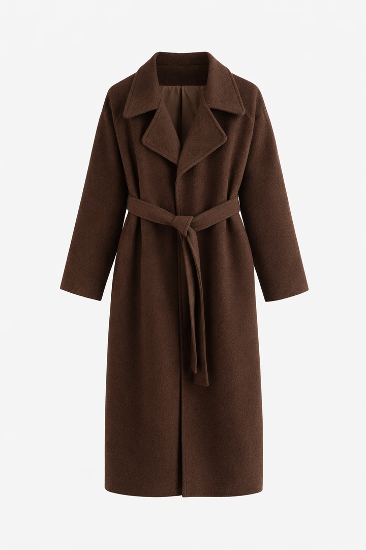 AOIBHÍN | ELEGANT BELTED LONG COAT