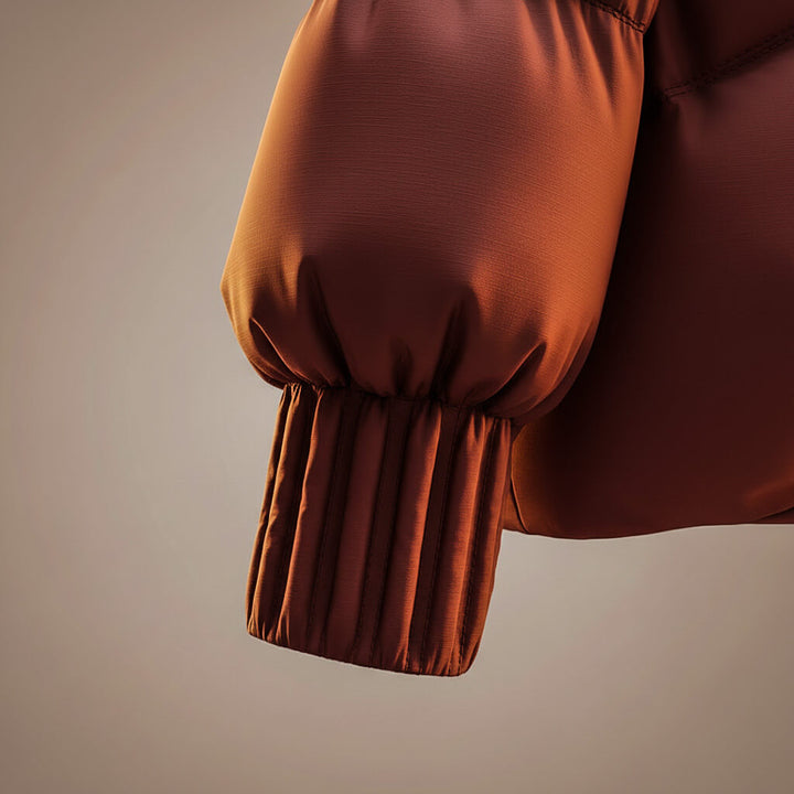 BRIANNA | FUR COLLAR PUFFER JACKET