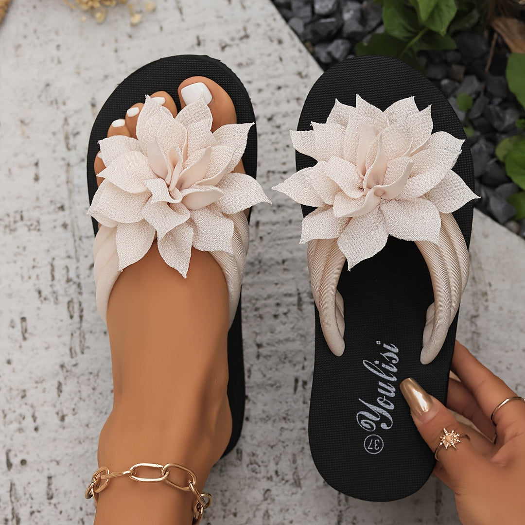 Eulalie | Floral Comfort Sandals
