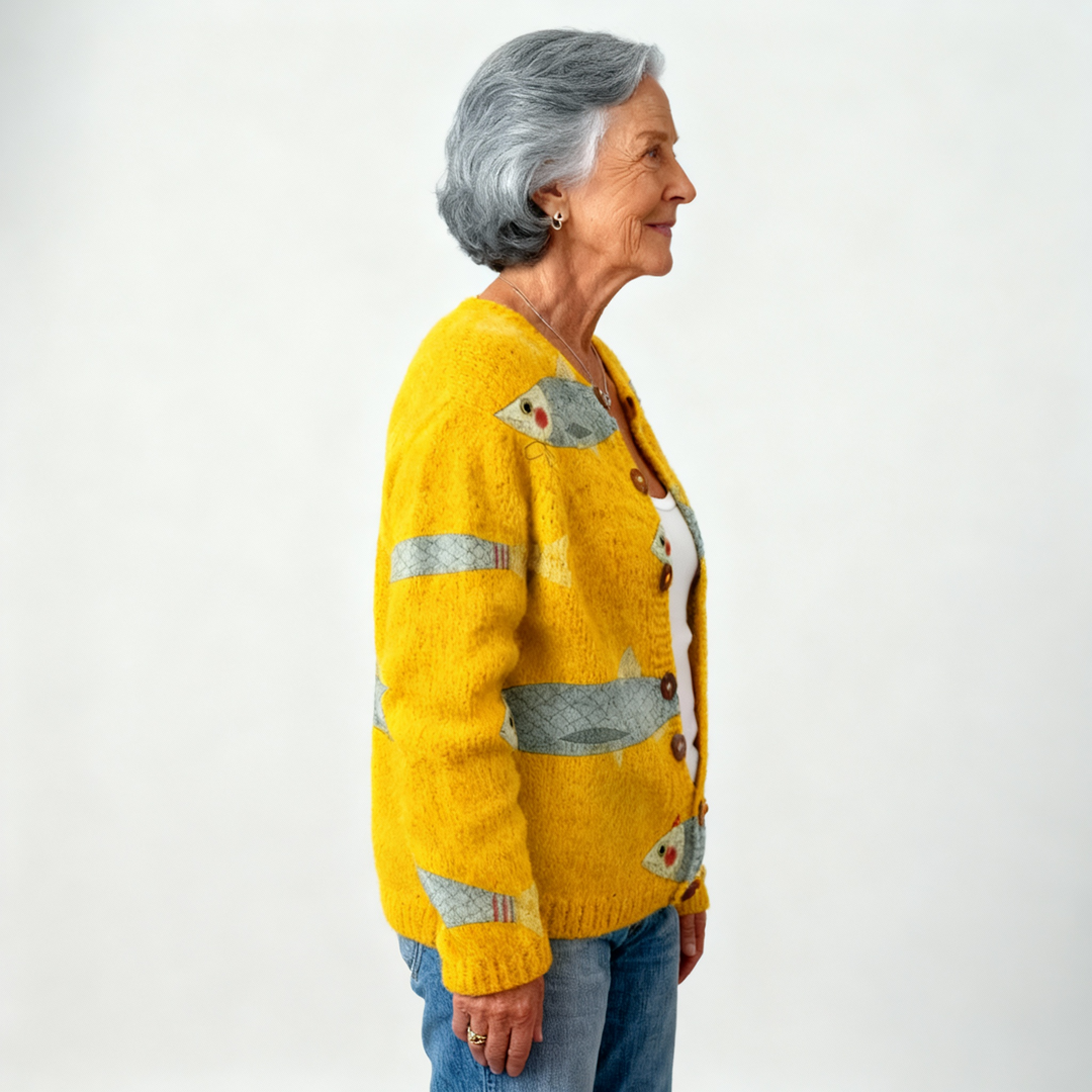 DEARBHLA | SARDINES ART CARDIGAN