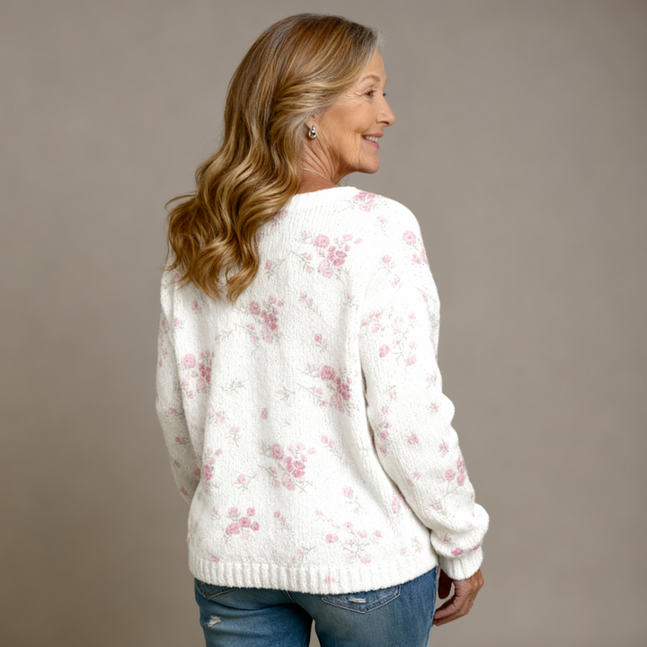 HAZEL | PINK ROSE CARDIGAN