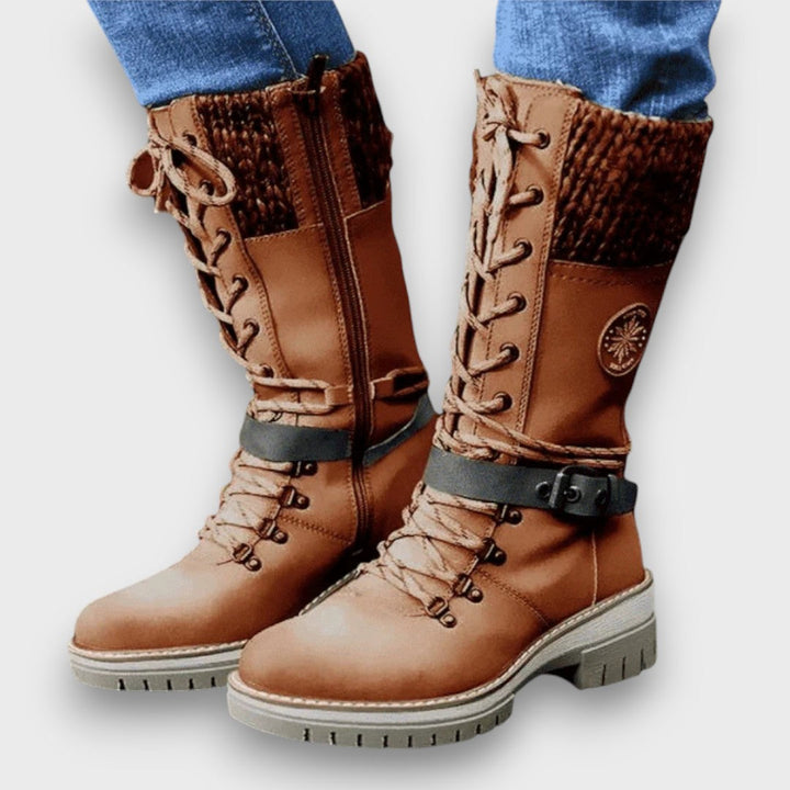 DEIRDRE | LACE UP WINTER BOOTS