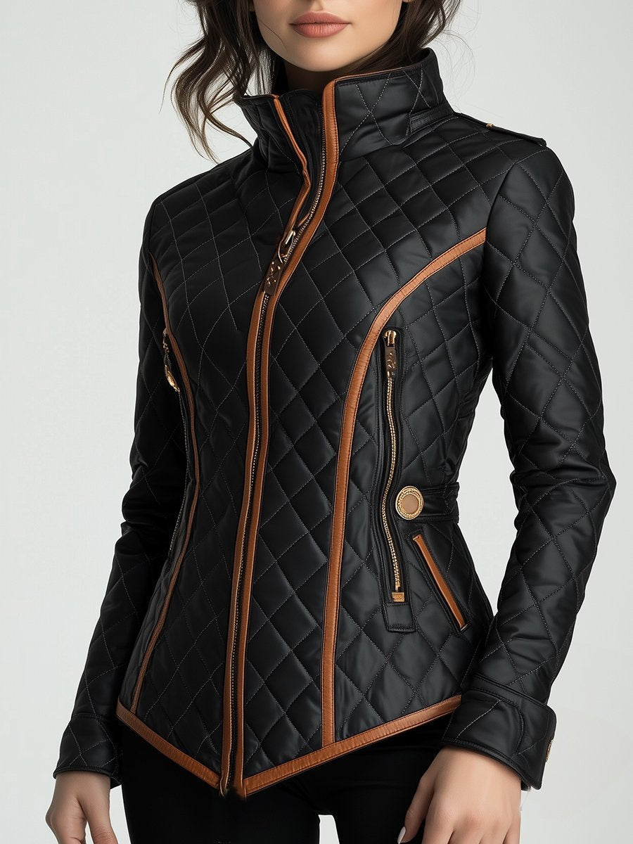 LINDA | DIAMOND-QUILTED PADDED JACKET