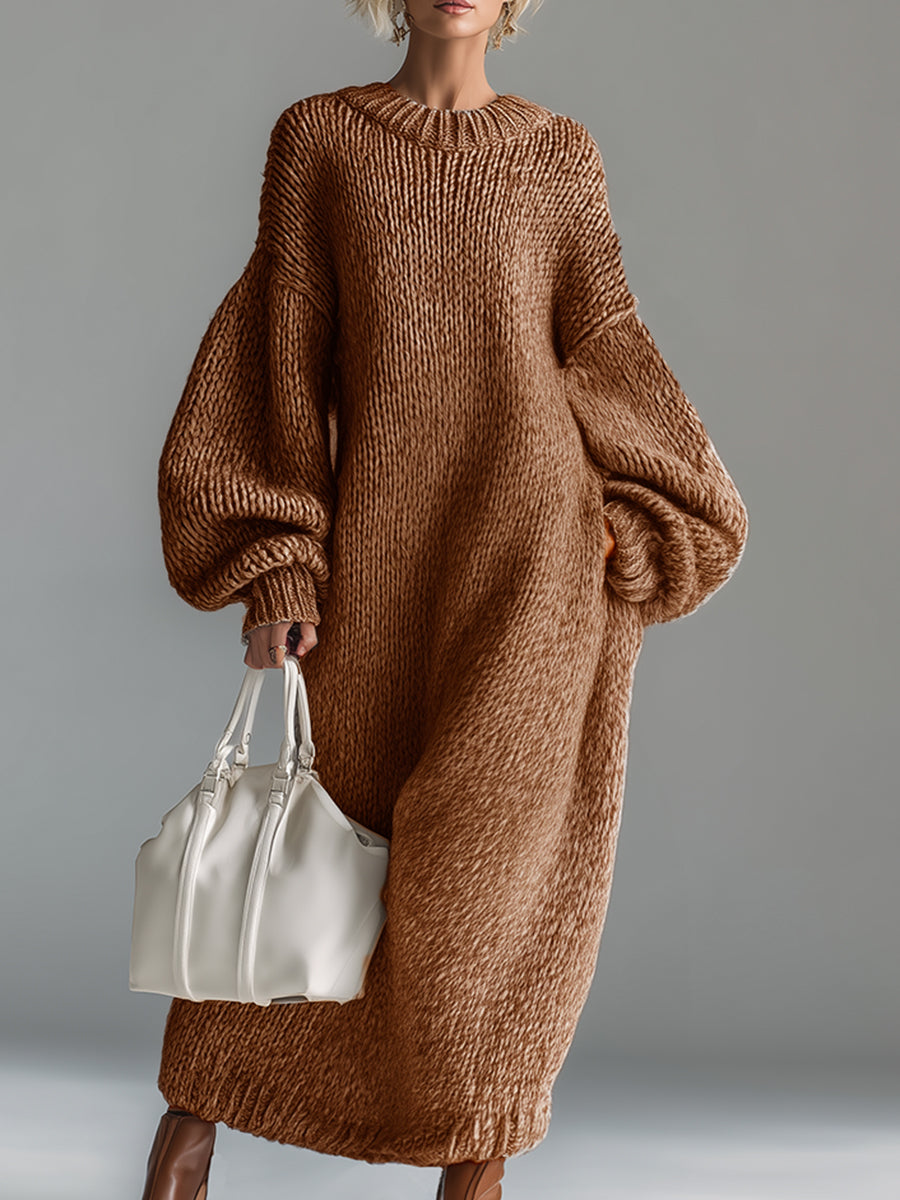 BLATHNAID | SOFT KNIT MAXI DRESS