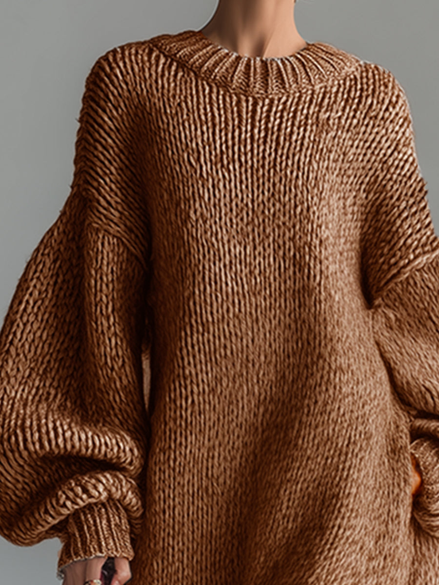 BLATHNAID | SOFT KNIT MAXI DRESS