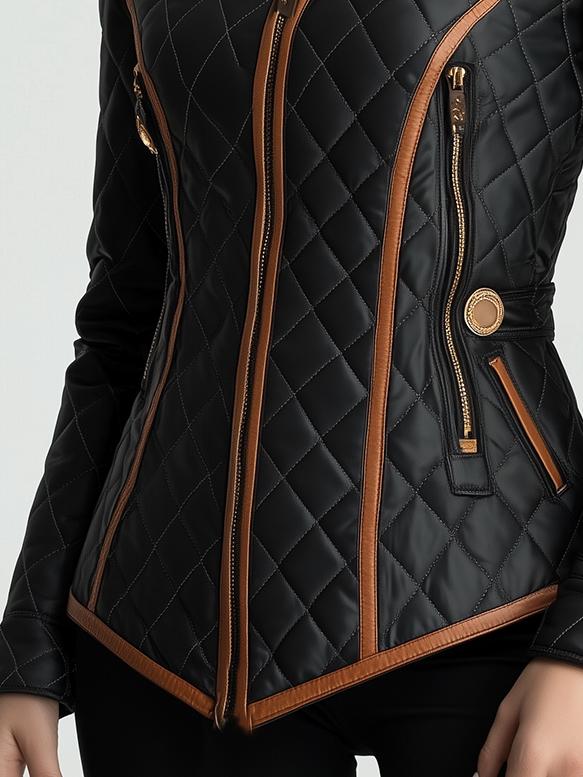 LINDA | DIAMOND-QUILTED PADDED JACKET