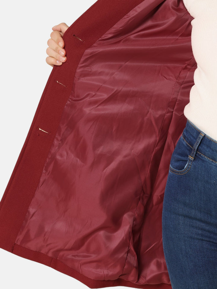 CIARA | SINGLE-BREASTED WINTER TRENCH COAT